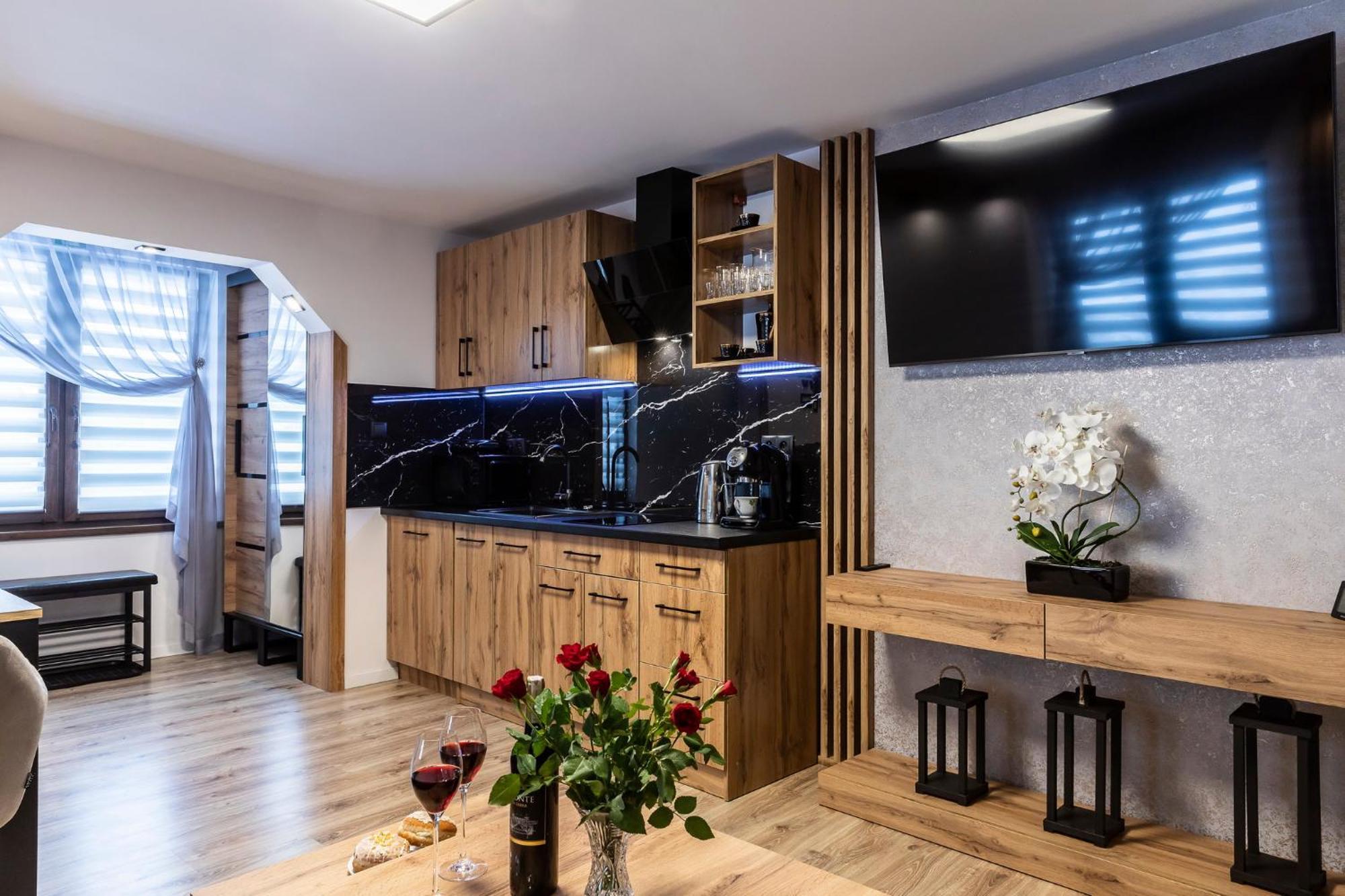 Apartament Tatravika Z Basenem I Widokiem Kościelisko Exteriér fotografie