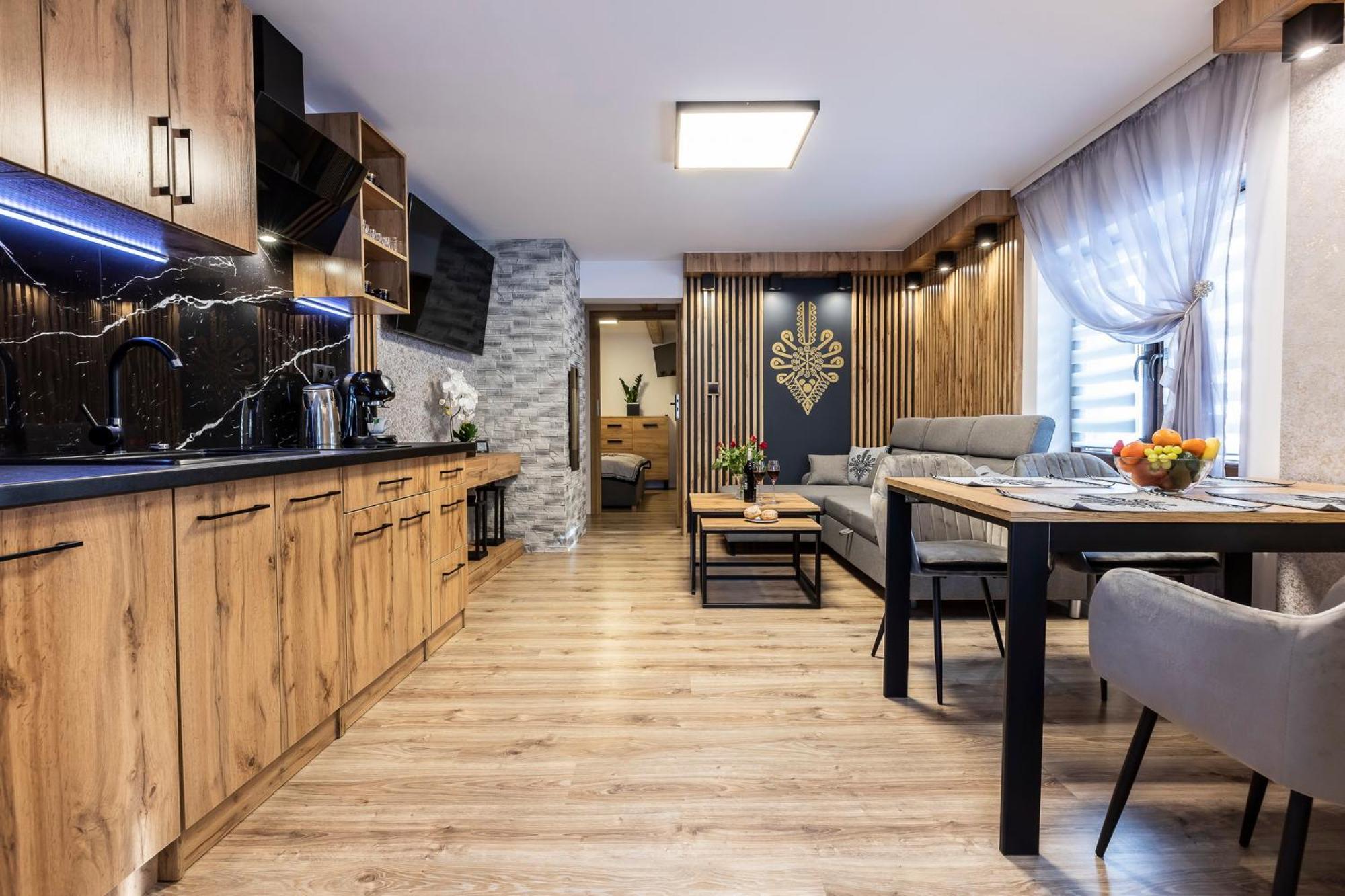 Apartament Tatravika Z Basenem I Widokiem Kościelisko Exteriér fotografie