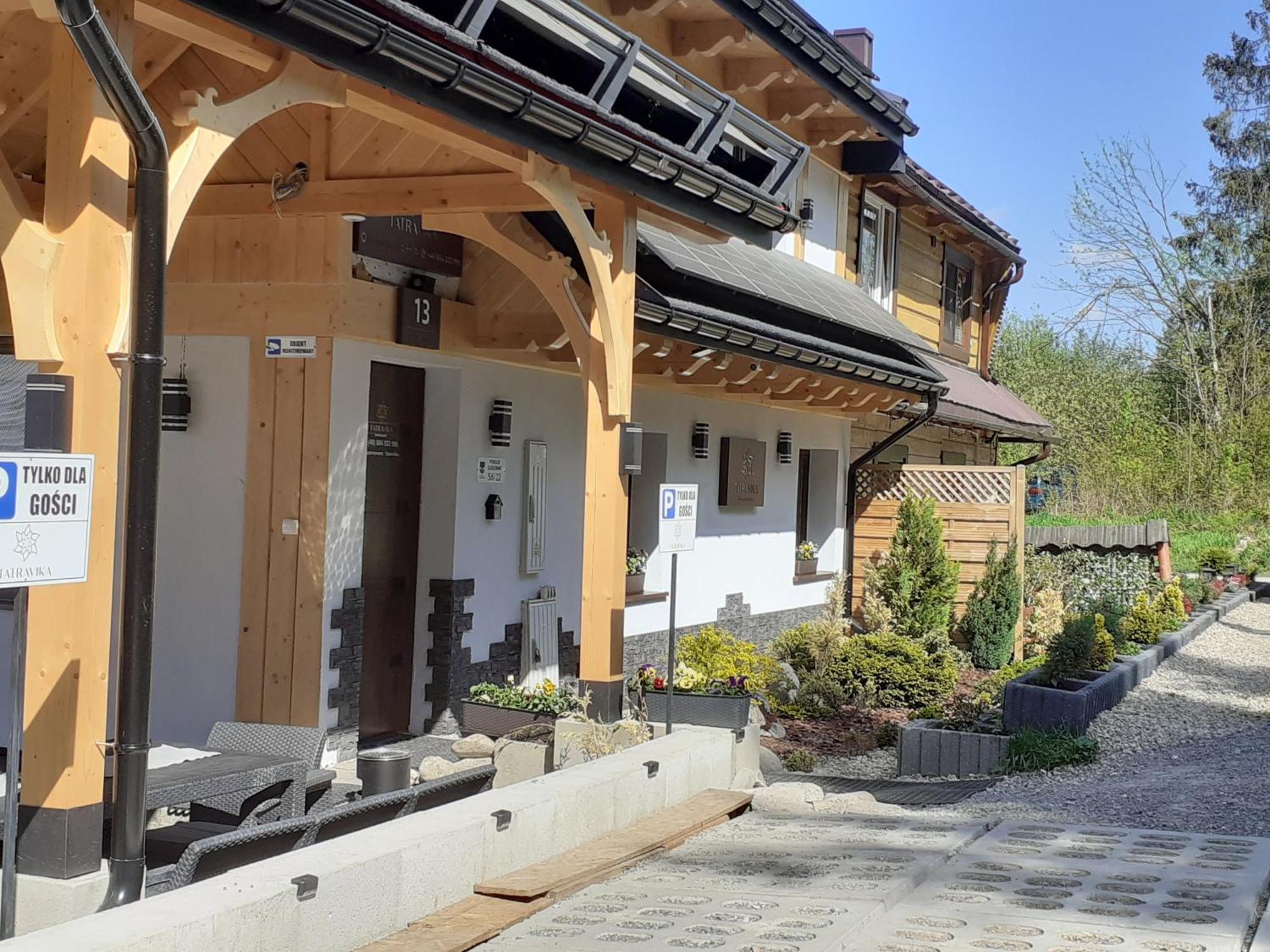 Apartament Tatravika Z Basenem I Widokiem Kościelisko Exteriér fotografie