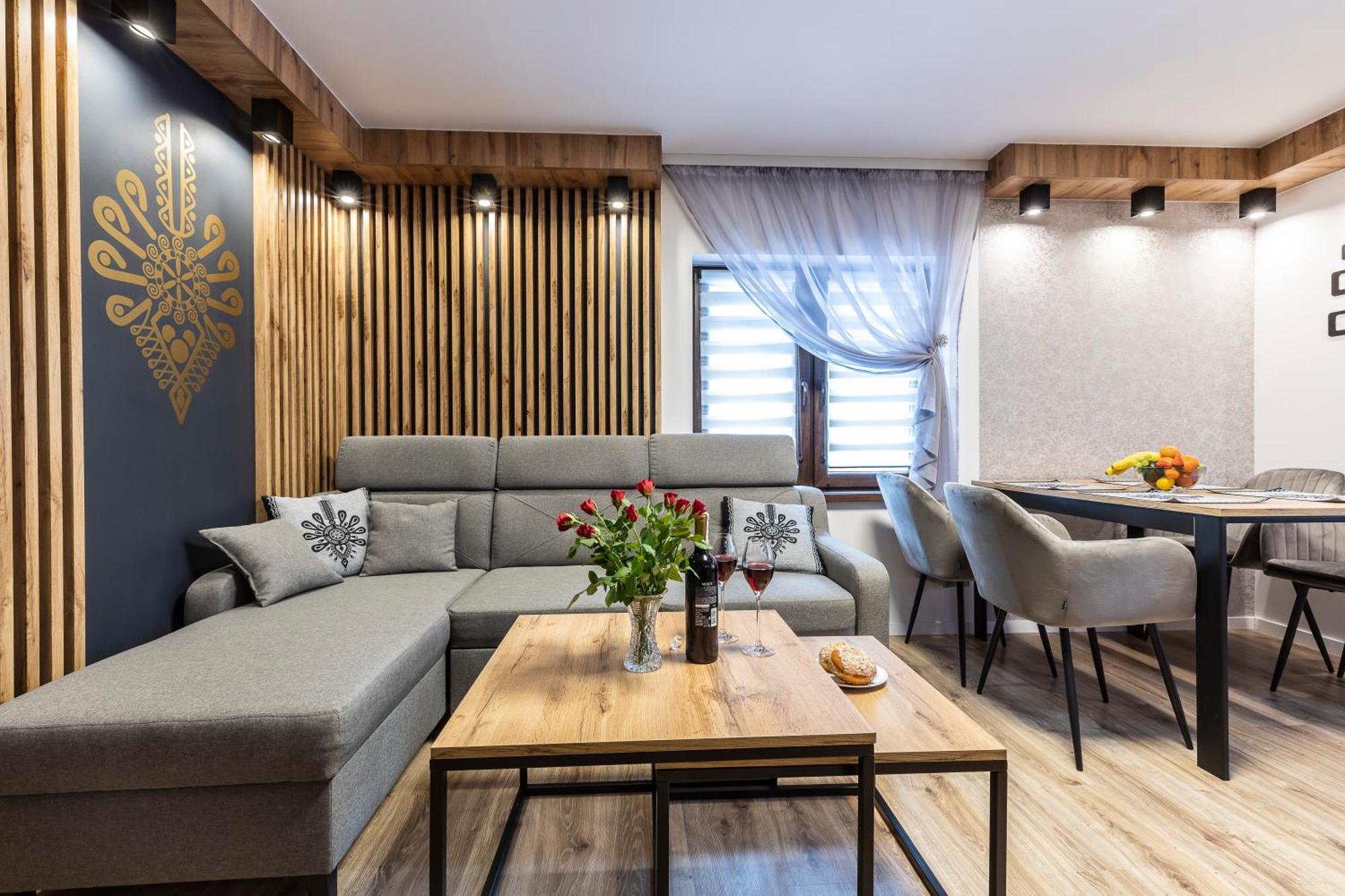 Apartament Tatravika Z Basenem I Widokiem Kościelisko Exteriér fotografie
